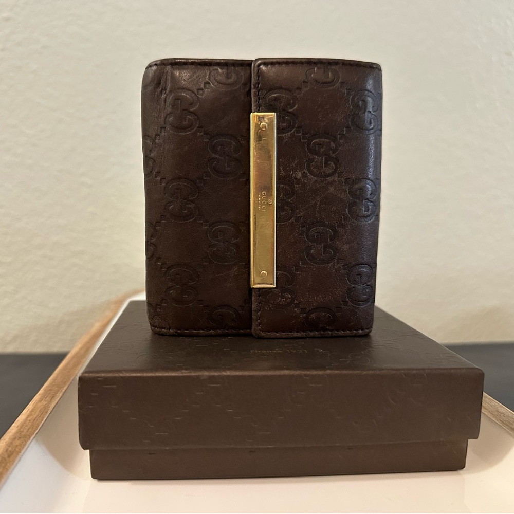 SOLD
Gucci Guccissima Wallet